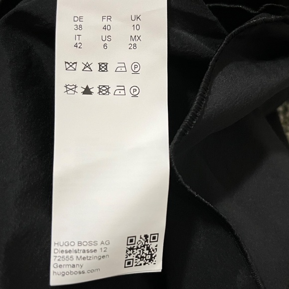 BOSS jacquard skirt woven with glittering threads; New with tags - Picture 5 of 16